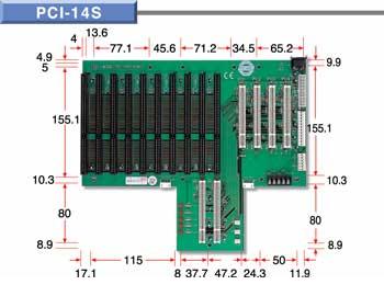 PCI-14S Backplane