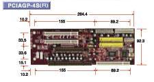 PCIAGP-4S(R) Backplane